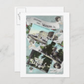 風光明媚なビューズからの挨拶Woodland, CA ポストカード (正面/裏面)