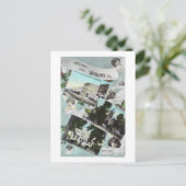 風光明媚なビューズからの挨拶Woodland, CA ポストカード (スタンド正面)