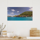 風光明媚なビュービターエンドヨットクラブヴァージン ポスター (キッチン)