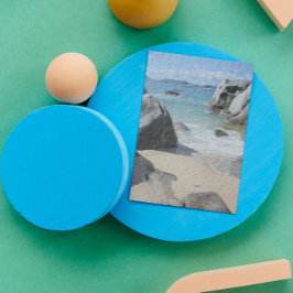 風光明媚なビーチアットザバスオンヴァージンゴルダ， BVI ジグソーパズル