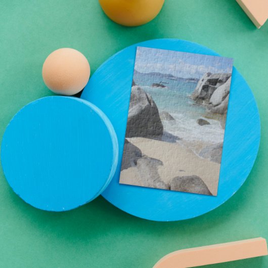 風光明媚なビーチアットザバスオンヴァージンゴルダ, BVI ジグソーパズル