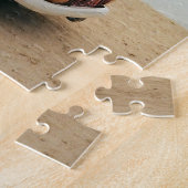 風光明媚なビーチアートサマーバケーションヴィンテージビーチImg ジグソーパズル (側面)