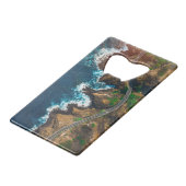 風光明媚なビーチアート海画像カッコいい写真Bea クレジットカード栓抜き (正面アングル)