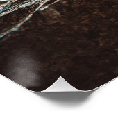 風光明媚なビーチアート海画像カッコいい写真Bea ポスター (コーナー)