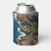 風光明媚なビーチアート海画像カッコいい写真Bea 缶クーラー (缶裏面)