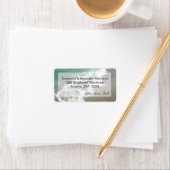 風光明媚なビーチ目的地の結婚式 ラベル (インサイチュ)