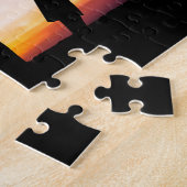 風光明媚なフィットネステーマサンセットトロカイル ジグソーパズル (側面)