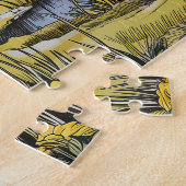 風光明媚なフォレストヘブンエレガント – 詩パズル ジグソーパズル (側面)