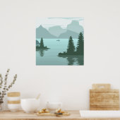 風光明媚なポスター ポスター (キッチン)