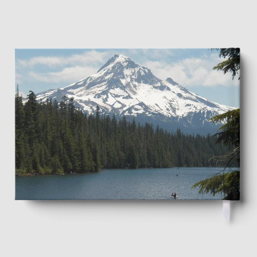 風光明媚なマウンテンレイクランドスケープ退職 ゲストブック (裏面)