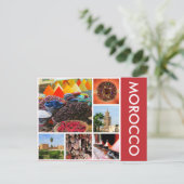 風光明媚なモロッコ ポストカード (スタンド正面)