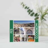 風光明媚なモロッコ ポストカード (スタンド正面)