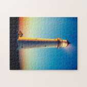 風光明媚なライトハウスビューティフルランドスケープ ジグソーパズル (横)