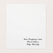 風光明媚なルックアウトマウンテンパストラルランドスケープビスタB 名刺 (内部フラット)