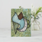 風光明媚なルートのグリーティングカード カード (スタンド正面)