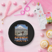 風光明媚なルートを取る – ラマ冒険家 ペーパープレート (パーティー)