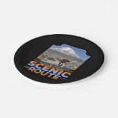 風光明媚なルートを取る – ラマ冒険家 ペーパープレート (アングル)