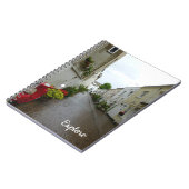 風光明媚なロンドン通りフォトスパイラルフォトノートブック ノートブック (左側)