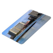 風光明媚なワイキキフォトマグネット マグネット (左側)