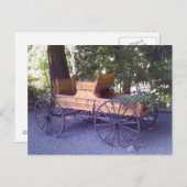 風光明媚なワゴンカート ポストカード (正面/裏面)