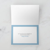 風光明媚な丘陵風景 カード (内部)