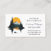 風光明媚な写真家 名刺 (正面)