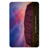 風光明媚な写真 – 日没のウルル マグネット (縦)