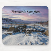 風光明媚な冬のクリスマスの風景