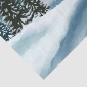 風光明媚な冬のティッシュペーパー 薄葉紙 (詳細)