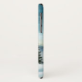 風光明媚な冬のワンダーランド水の色絵画の数 Case-Mate iPhoneケース (裏面/左)