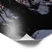 風光明媚な冬の風景のポスター フォトプリント            (角)