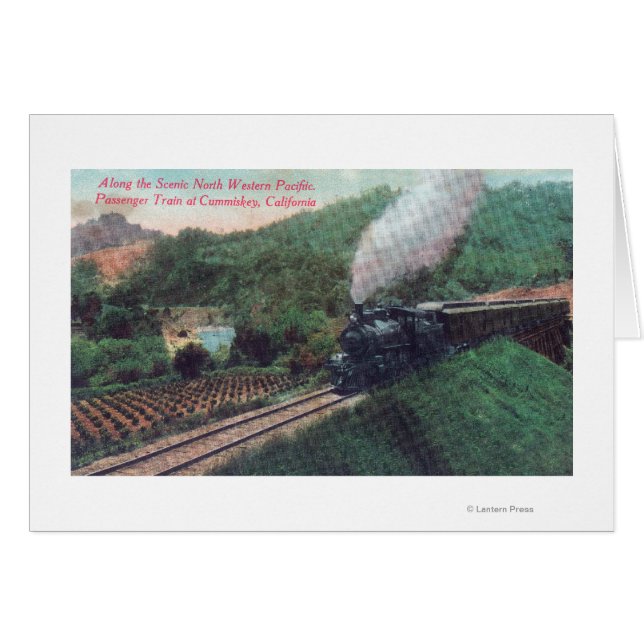 風光明媚な北西部太平洋列車ルート (正面横)