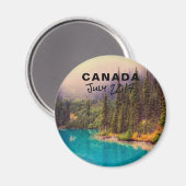 風光明媚な北部景観カ素朴ナダ マグネット (正面/裏面)