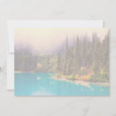 風光明媚な北部景観素朴懇親会招待状 招待状 (裏面)