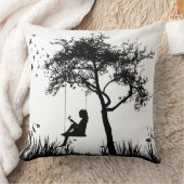 "風光明媚な夢：すべての糸の枕の優雅さ" クッション (ブランケット)