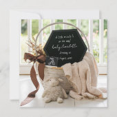 風光明媚な妊娠告知デジタルダウンロード 招待状