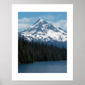 風光明媚な山フードアンドレイクフォト ポスター (正面)