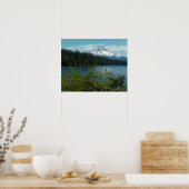 風光明媚な山フードランドスケープ ポスター (キッチン)