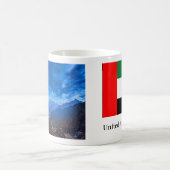 風光明媚な山谷 コーヒーマグカップ (中央)