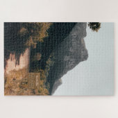 風光明媚な山道の結婚提案パズル ジグソーパズル (横)