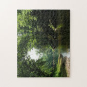 風光明媚な川 ジグソーパズル (縦)