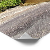 風光明媚な川 ポスター (角)