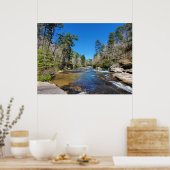 風光明媚な川 ポスター (キッチン)