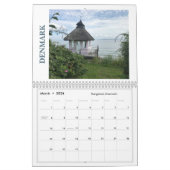 風光明媚な旅行モーメント20XX カレンダー (3月 2026)