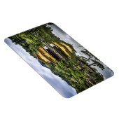 風光明媚な日本の庭園 マグネット (右側)