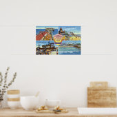 風光明媚な景色からの挨拶2 ポスター (キッチン)