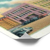 風光明媚な景色からの挨拶 ポスター (角)