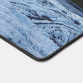 風光明媚な氷河ブルーデスクマット デスクマット (コーナー)