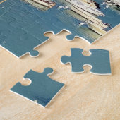 風光明媚な海岸町、レイリチ、リグーリア、イタリアJigsaw P ジグソーパズル (側面)