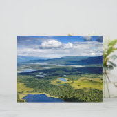 風光明媚な湖のデナリスクラップブック紙 (スタンド正面)